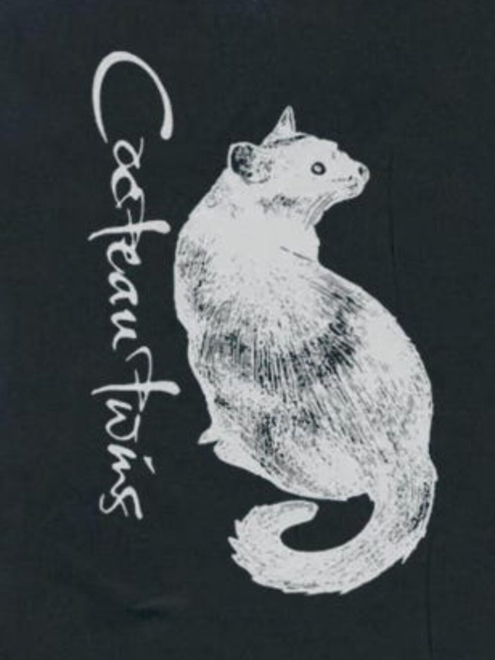 Cocteau Twins Cat T-Shirt - Picture 2 of 4
